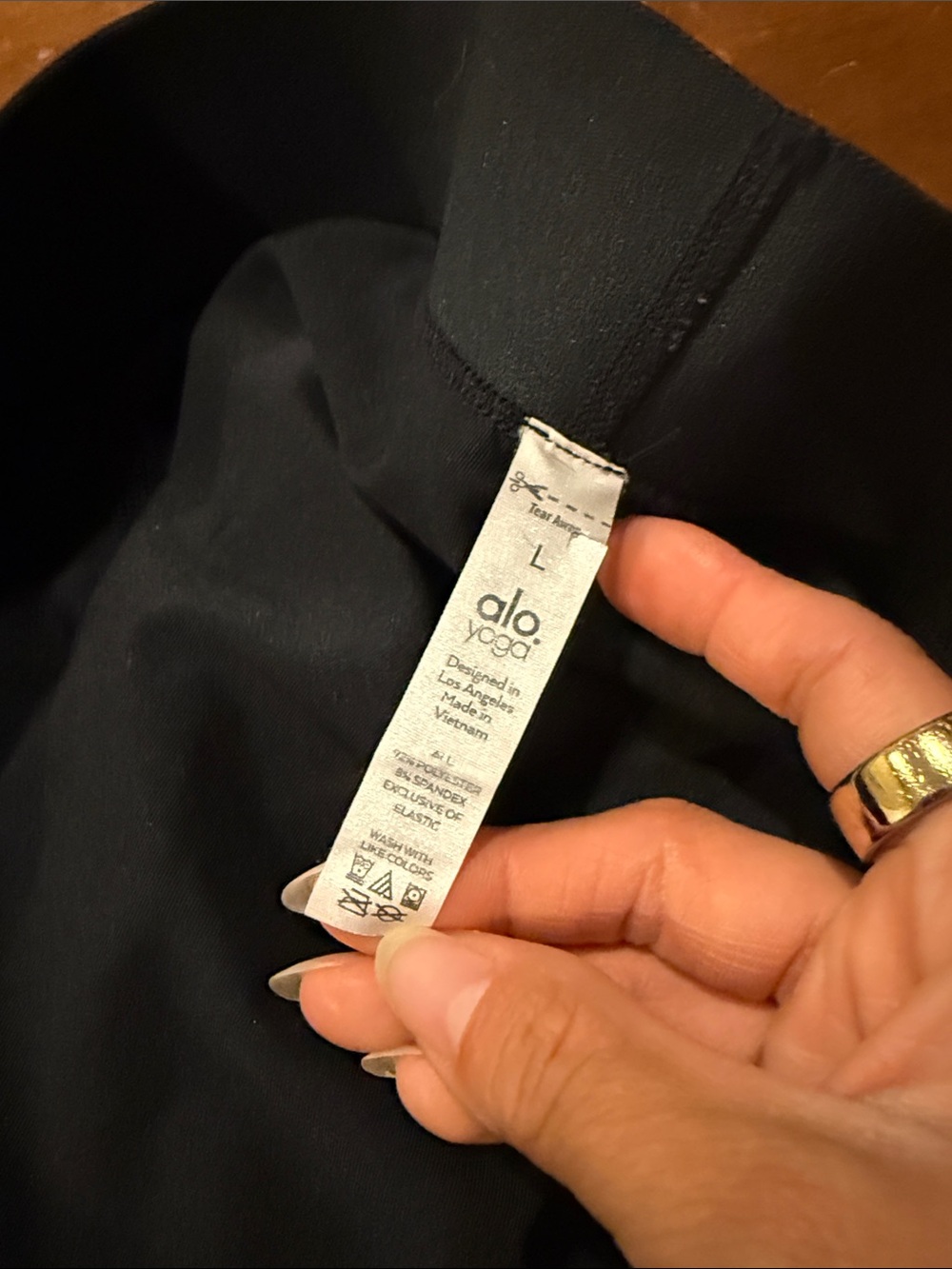 ALO Yoga Black Pleated Performance Skirt - Picture 3 of 3